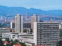 Panorama Zagreba, oko 1970. godine